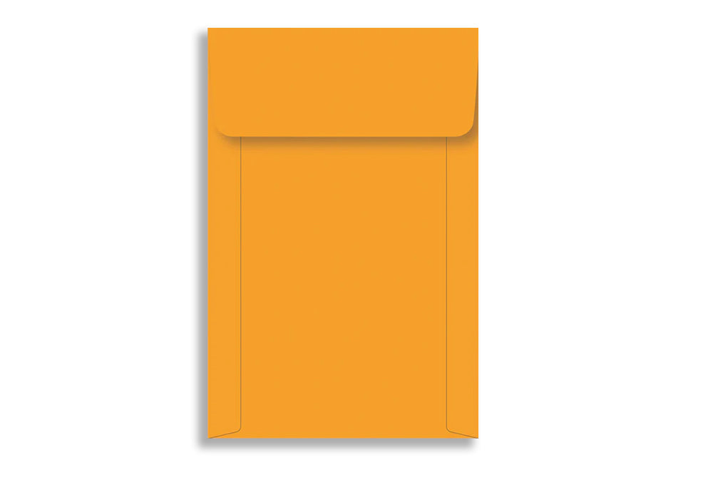 Yellow Gold  21.6 cm x 14 cm  (8.5" x 5.5") VERTICAL 120 GSM Thick Pack of 50 SKU : ME-721
