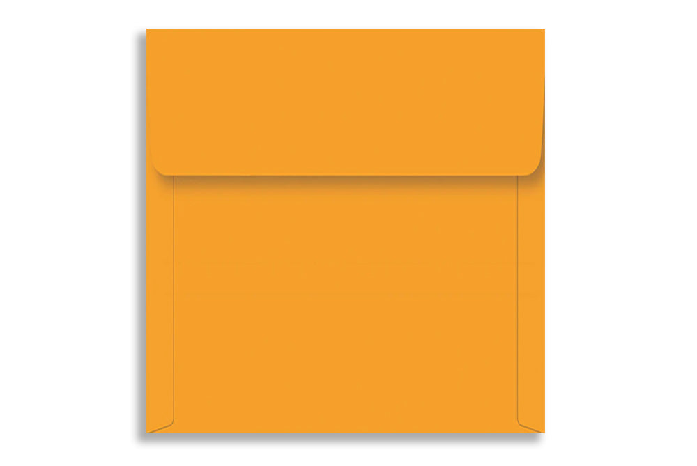 Yellow Gold 15.87 cm x 15.87 cm  (6.25" x6.25")  SQUARE  120 GSM Thick Pack of 50 SKU : ME-725