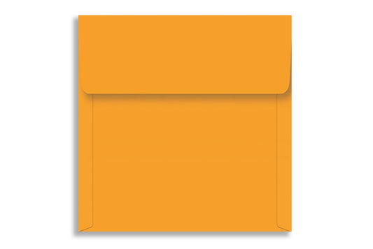 Yellow Gold 15.87 cm x 15.87 cm  (6.25" x6.25")  SQUARE  120 GSM Thick Pack of 50 SKU : ME-725