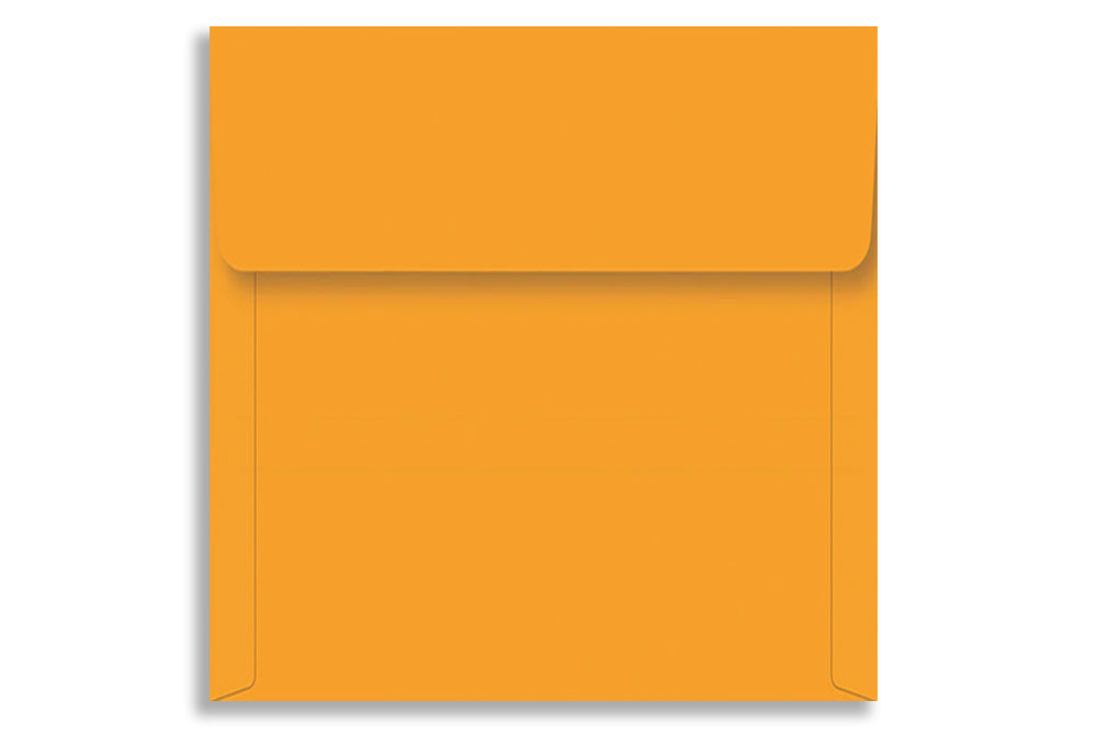 Yellow Gold  17.14 cm x 17.14 cm  (6.75" x 6.75")  SQUARE 120 GSM Thick Pack of 50 SKU : ME-726