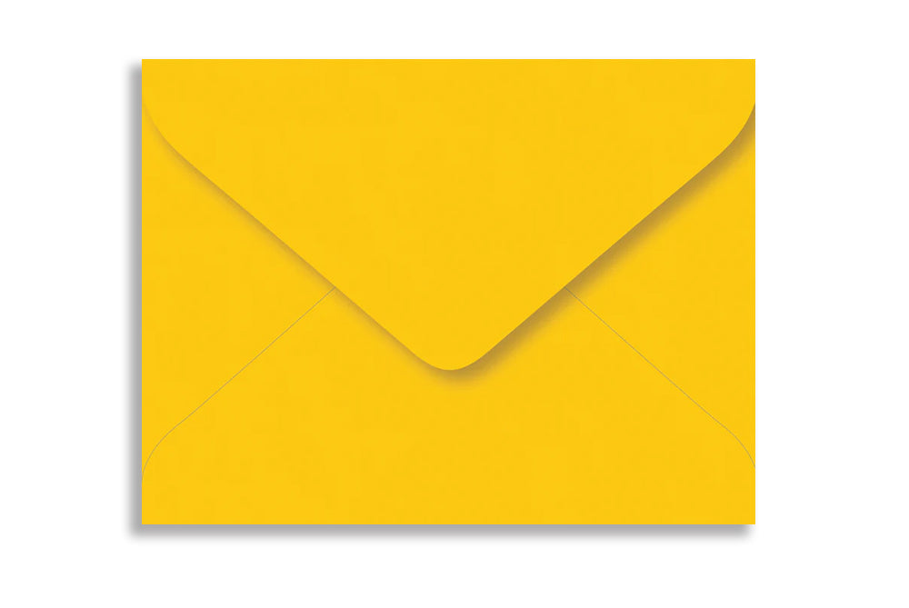 Bright Yellow 15.88cm x 12.06cm (6.25" x 4.75") 120 GSM Thick Pack of 50 SKU : ME-727