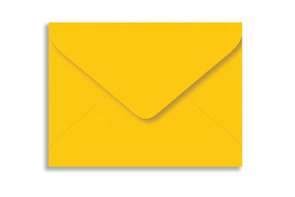 Bright Yellow 14.60 cm x 10.80 cm (5.75" x 4.25")  120 GSM Thick Pack of 50 SKU : ME-728