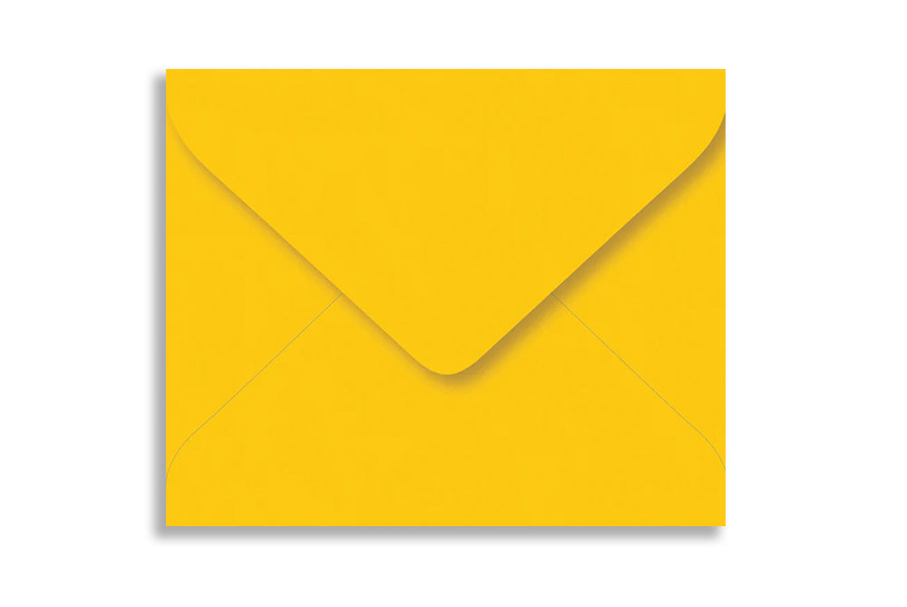 Bright Yellow 14.60 cm x 12.07 cm (5.75" x 4.75")  120 GSM Thick Pack of 50 SKU : ME-729