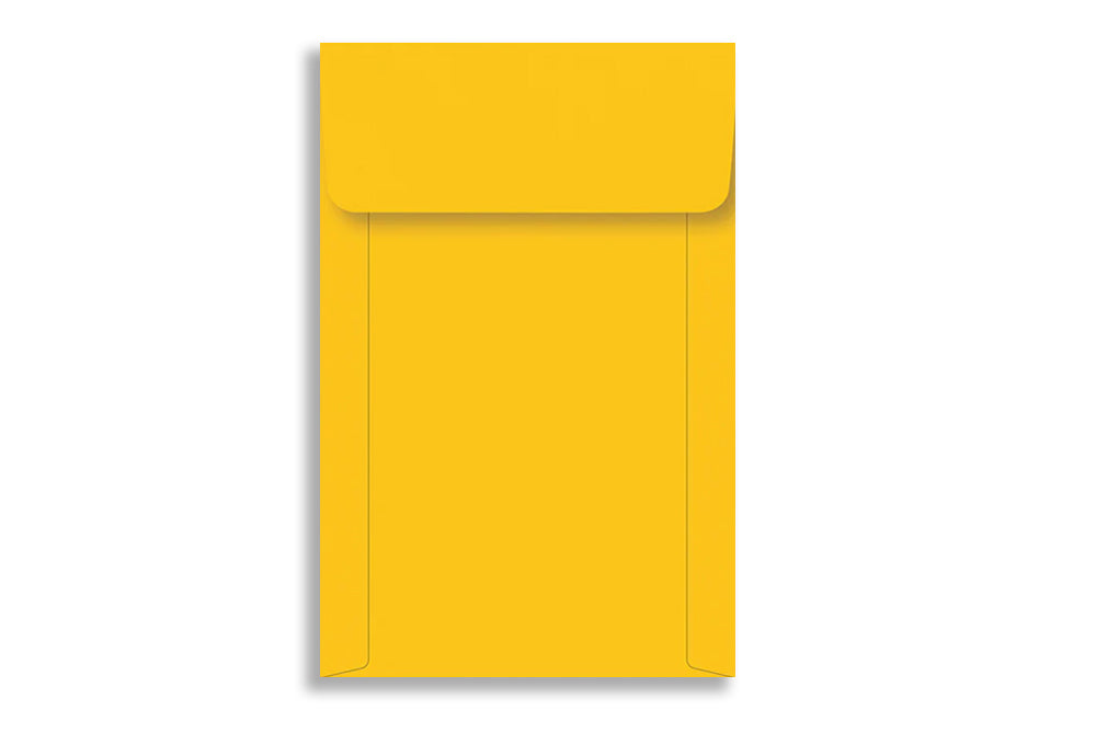 Bright Yellow 21.6 cm x 14 cm  (8.5" x 5.5") VERTICAL 120 GSM Thick Pack of 50 SKU : ME-731