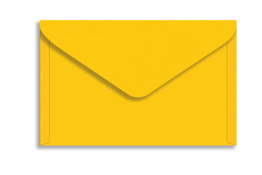 Bright Yellow 20.63 cm x 13.5 cm  (8.125" x 5.125")   120 GSM Thick Pack of 50 SKU : ME-732