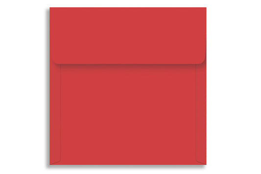 Real Red 17.14 cm x 17.14 cm  (6.75" x 6.75")  SQUARE 120 GSM Thick Pack of 50 SKU : ME-756