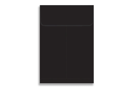 Jet Black 24.13 cm x 16.51 cm  (9.5" x 6.5")  120 GSM Thick Pack of 50 SKU : ME-770