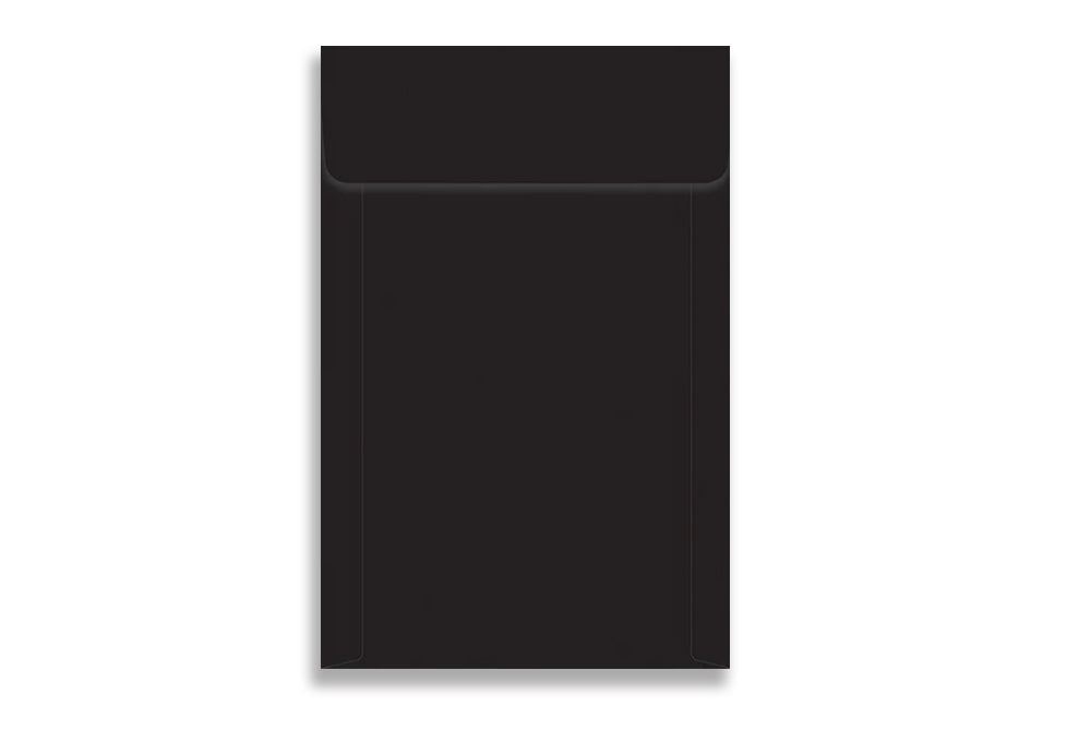 Jet Black 21.6 cm x 14 cm  (8.5" x 5.5") VERTICAL 120 GSM Thick Pack of 50 SKU : ME-771