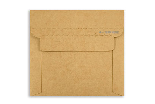 Rigid Mailers Size 5.5" x 4.92"Inches  ( 138 x 125 mm ) 430 GSM Pack of 10 Envelope ME-794