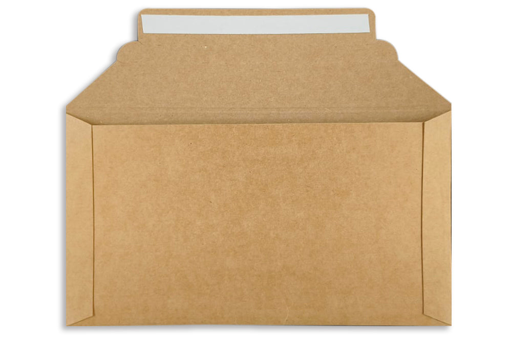 Rigid Mailers Size 9.5" x 5.3"Inches  ( 240 x 135 mm ) 430 GSM Pack of 10 Envelope ME-796