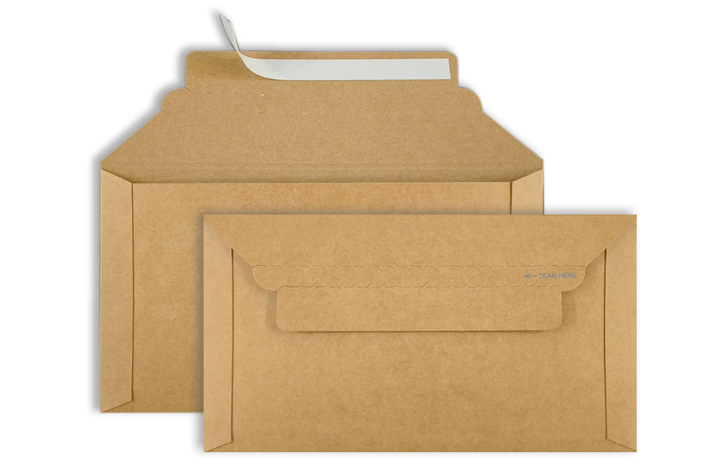 Rigid Mailers Size 9.5" x 5.3"Inches  ( 240 x 135 mm ) 430 GSM Pack of 10 Envelope ME-796