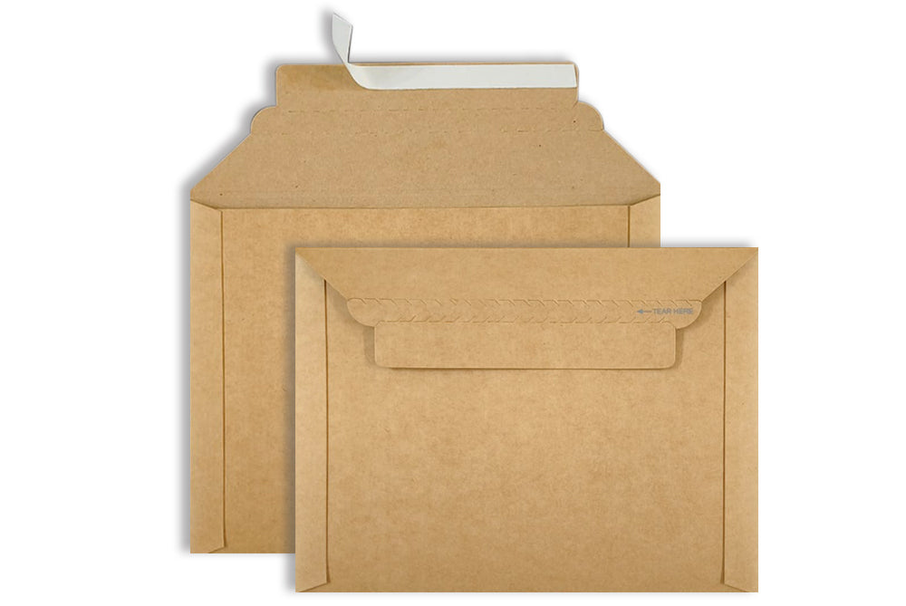 Rigid Mailers Size 9.5" x 7.3"Inches  ( 240 x 185 mm ) 430 GSM Pack of 10 Envelope ME-797