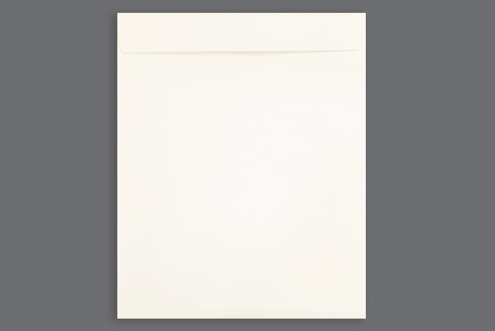 White Deep Knitted PREMIUM Cloth Lined Envelope Size : 12.25" x 10" (31.10 x 25.4 mm)  Pack of 25 Envelope SKU : 798