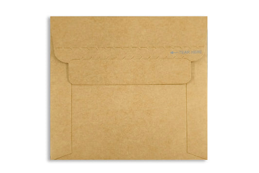 Sustainable E-commerce Packaging GSM : 175 Size : 5.5" x 4.92" Inch ( 138 x 125 mm) Pack of 25 Envelope ME-799