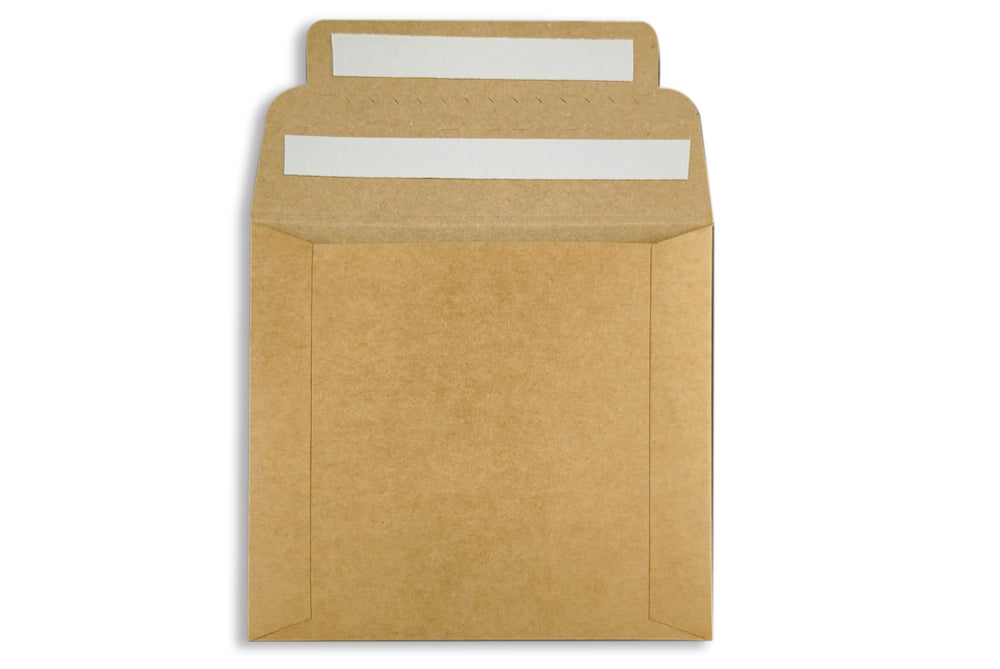 Sustainable E-commerce Packaging GSM : 175 Size : 5.5" x 4.92" Inch ( 138 x 125 mm) Pack of 25 Envelope ME-799