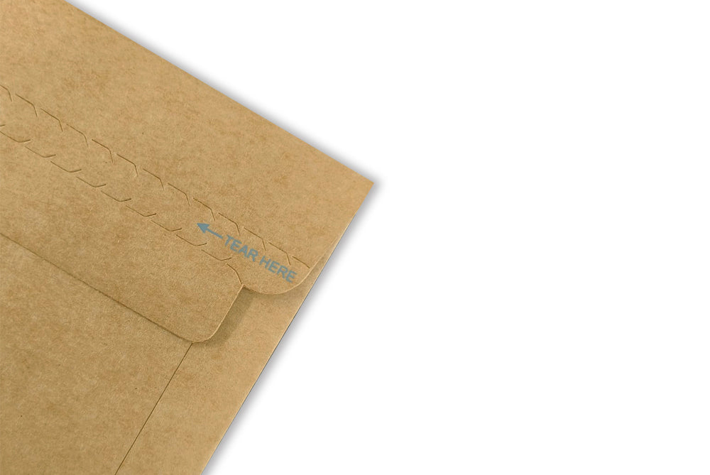 Sustainable E-commerce Packaging GSM : 175 Size : 5.5" x 4.92" Inch ( 138 x 125 mm) Pack of 25 Envelope ME-799