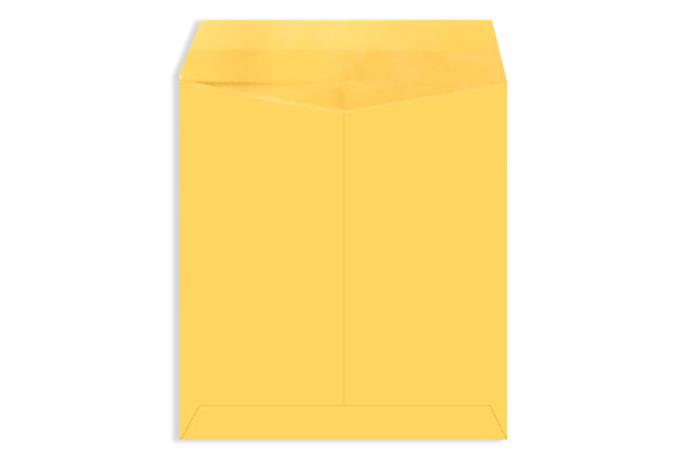 Laminated Yellow Paper Legal Size Envelope Ideal For Home Office Secure Mailing | Poly Laminated inside | 10" x 7.75" inch (Pack of 50) SKU : 803