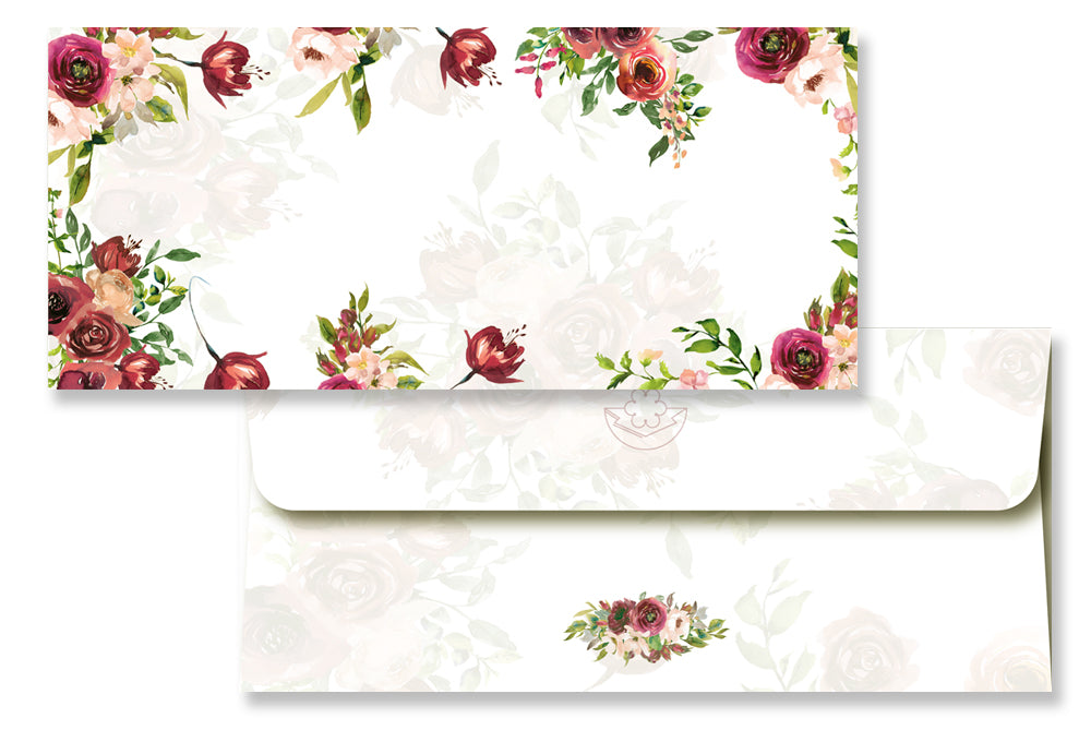 Digital Prints Gift Envelope Size : 7.25 x 3.25 Inch Pack of 10 Envelope ME-01090