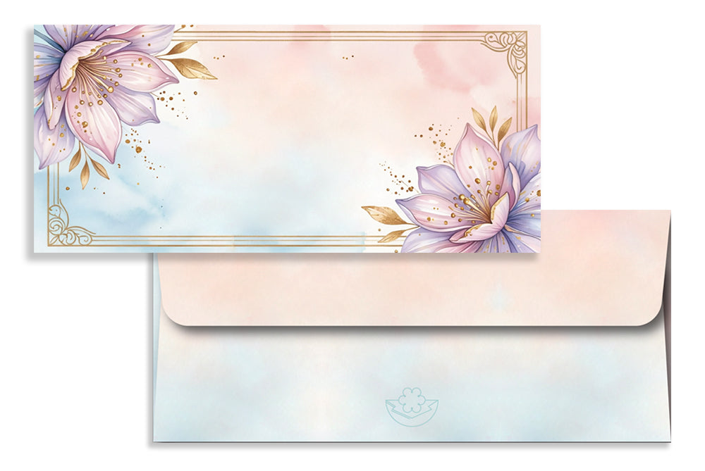 Digital Prints Gift Envelope Size : 7.25 x 3.25 Inch Pack of 10 Envelope ME-01120