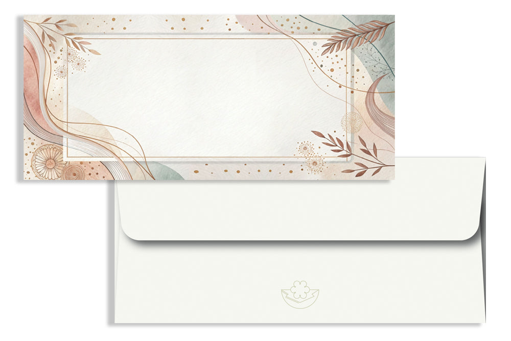 Digital Prints Gift Envelope Size : 7.25 x 3.25 Inch Pack of 10 Envelope ME-01123