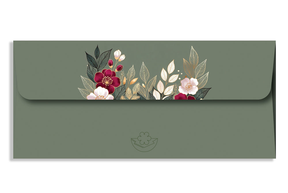 Digital Prints Gift Envelope Size : 7.25 x 3.25 Inch Pack of 10 Envelope ME-01126