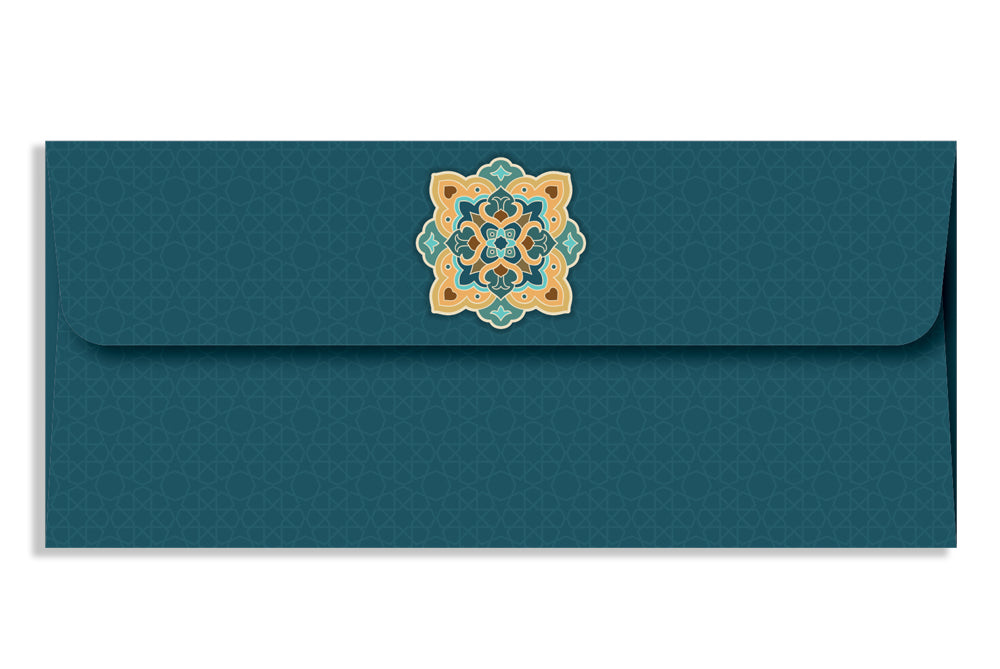 Digital Prints Gift Envelope Size : 7.25 x 3.25 Inch Pack of 10 Envelope ME-01128