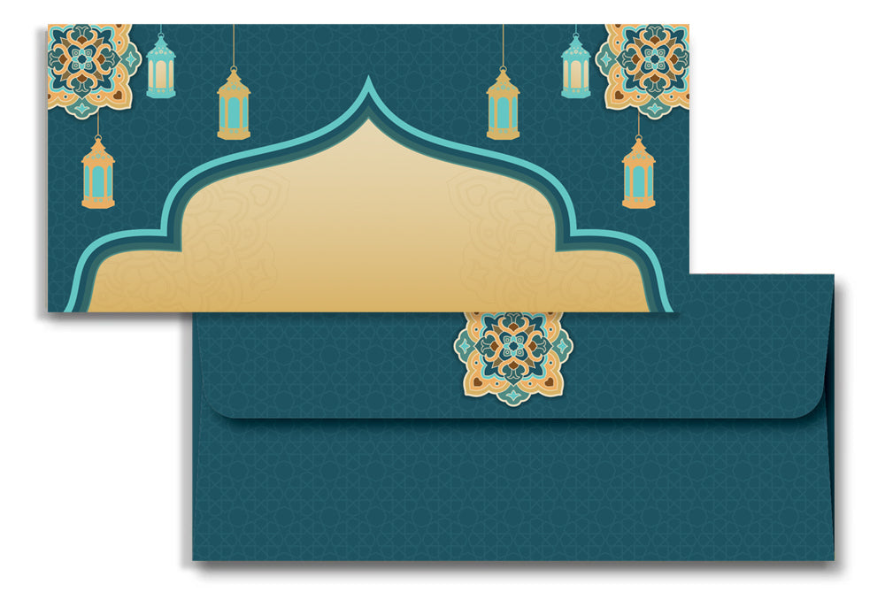 Digital Prints Gift Envelope Size : 7.25 x 3.25 Inch Pack of 10 Envelope ME-01128