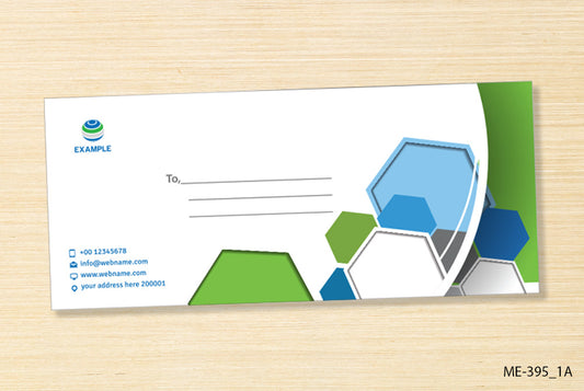 #10 Size : 9.5 x 4.125  Multi Colour Print 100 GSM Office Envelope 100 Piece Orientation : Vertical ME-395