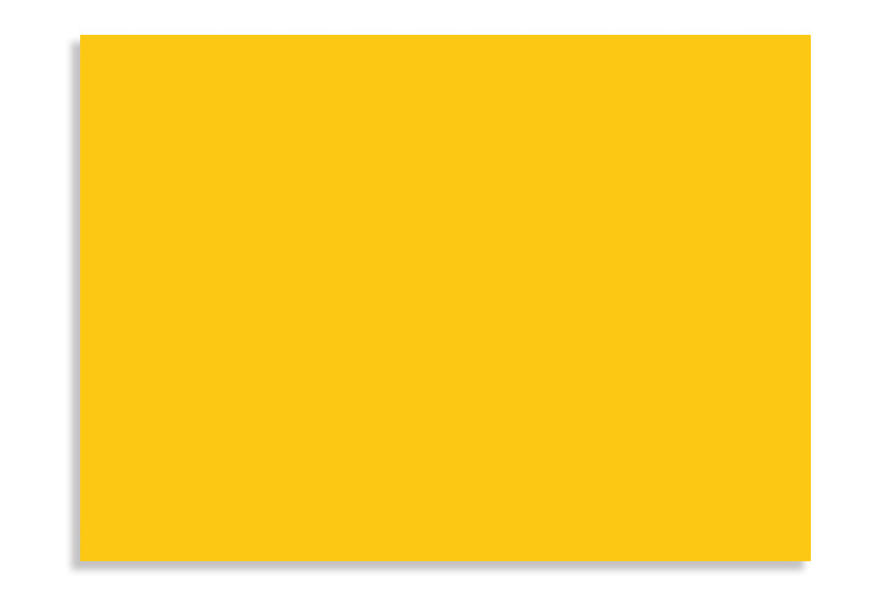 Bright Yellow 19.05 x 13.97cm (7.5" x 5.5") 120 GSM Thick Pack of 50 Envelope SKU : ME-566