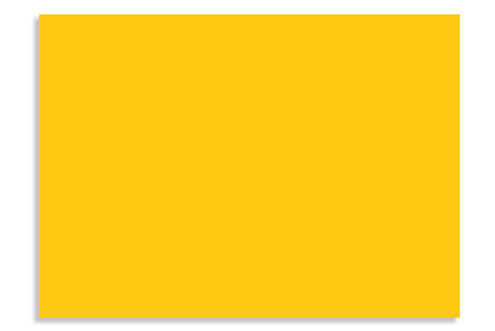 Bright Yellow 19.68 x 14.60cm (7.75" x 5.75") 120 GSM Thick Pack of 50 Envelope SKU : ME-572