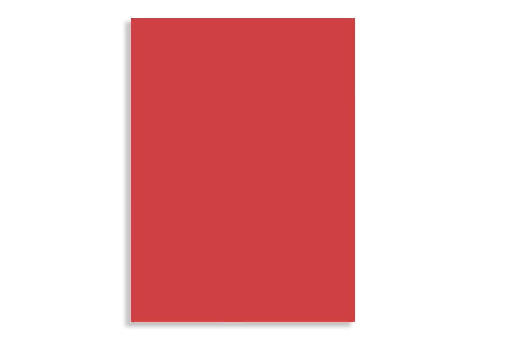 Real Red 19.05 x 13.97cm (7.5" x 5.5") VERTICAL  120 GSM Thick Pack of 50 Envelope SKU : ME-607