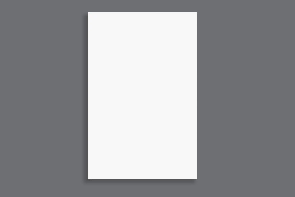 Light Cream 21.6 cm x 14 cm  (8.5" x 5.5") VERTICAL Natural Shade 120 GSM Thick Pack of 50 SKU : ME-661