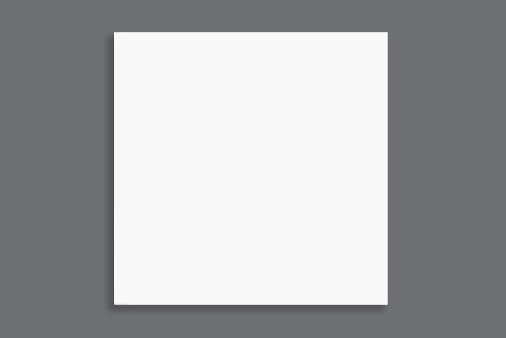 Light Cream 14.6 cm x 14.6 cm  (5.75" x 5.75")  SQUARE Natural Shade 120 GSM Thick Pack of 50 SKU : ME-664