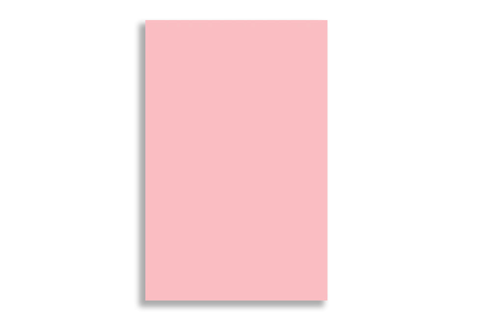 Rose Pink 21.6 cm x 14 cm  (8.5" x 5.5") VERTICAL 120 GSM Thick Pack of 50 SKU : ME-681