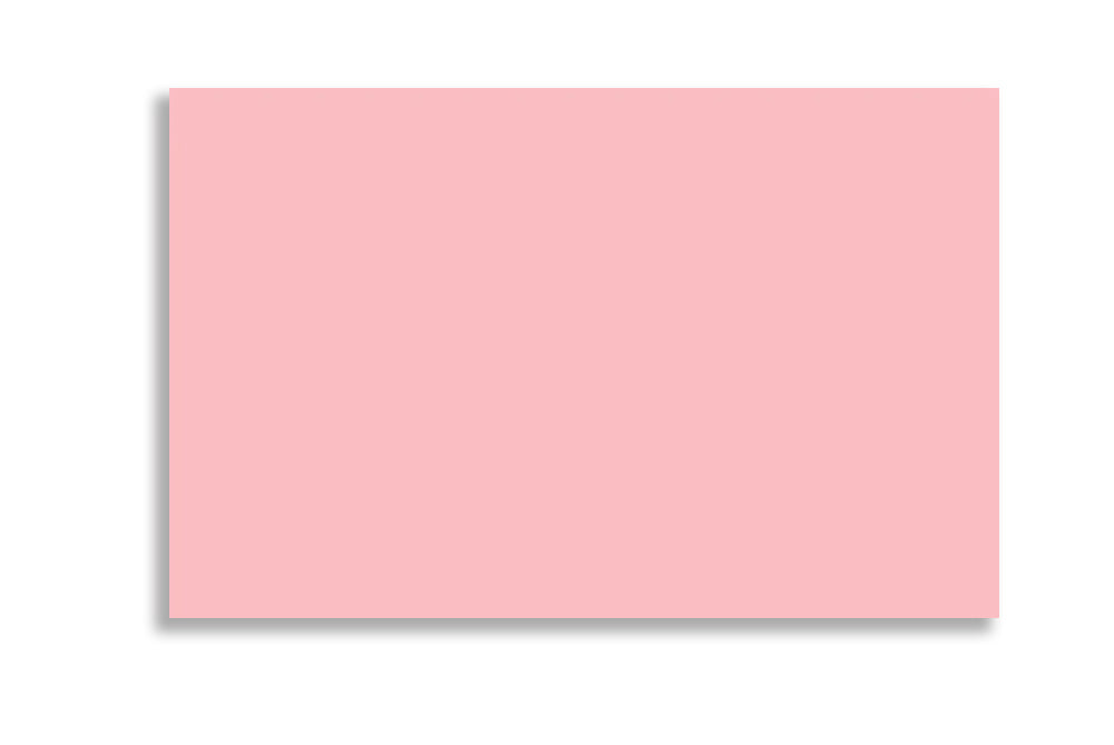 Rose Pink 20.63 cm x 13.5 cm  (8.125" x 5.125")   120 GSM Thick Pack of 50 SKU : ME-682