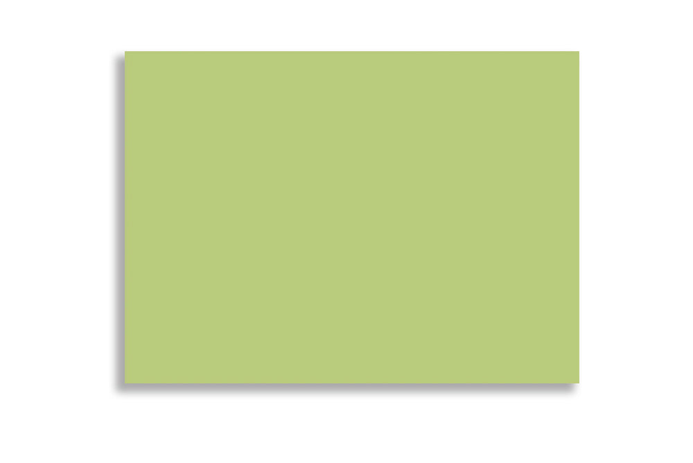 Lemon Green 18.09 cm x 13. cm  (7.125" x 5.125")  120 GSM Thick Pack of 50 SKU : ME-693