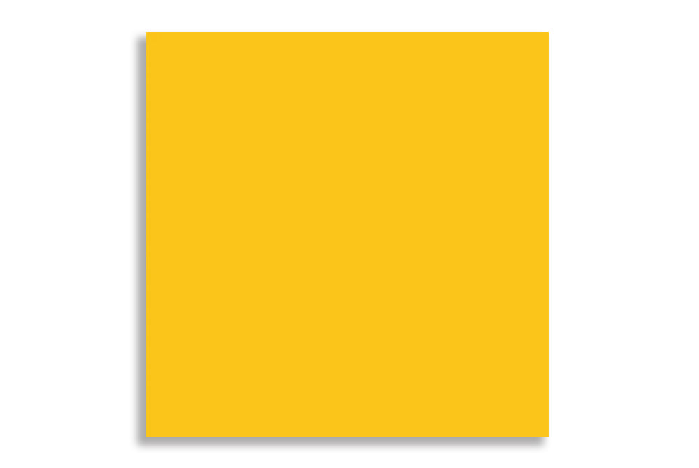 Bright Yellow 15.87 cm x 15.87 cm  (6.25" x6.25")  SQUARE  120 GSM Thick Pack of 50 SKU : ME-735
