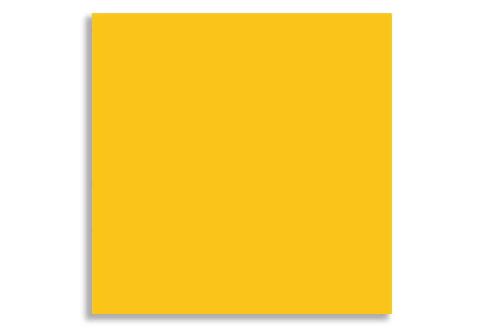 Bright Yellow 17.14 cm x 17.14 cm  (6.75" x 6.75")  SQUARE 120 GSM Thick Pack of 50 SKU : ME-736