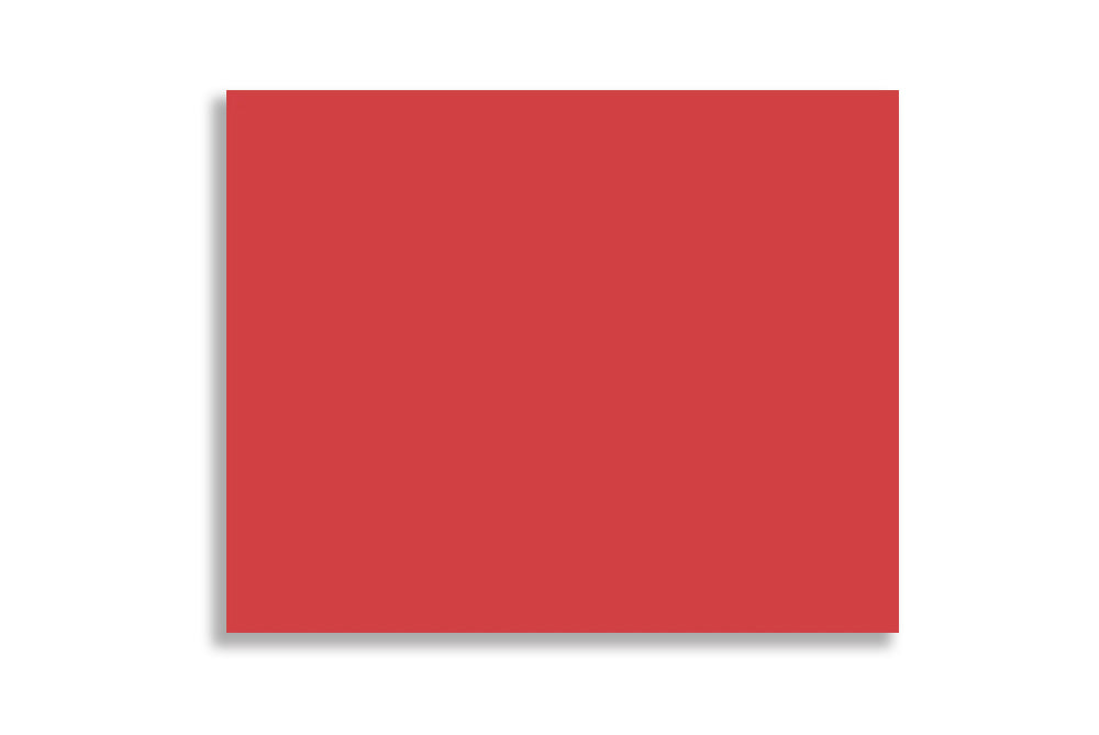 Real Red 14.60 cm x 12.07 cm (5.75" x 4.75")  120 GSM Thick Pack of 50 SKU : ME-749