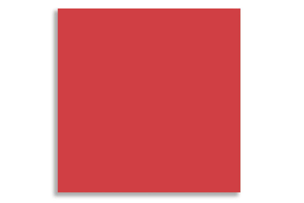 Real Red 17.14 cm x 17.14 cm  (6.75" x 6.75")  SQUARE 120 GSM Thick Pack of 50 SKU : ME-756