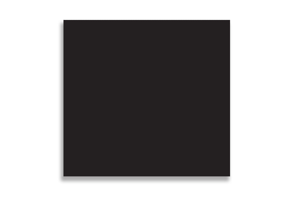 Jet Black  14.6 cm x 14.6 cm  (5.75" x 5.75")  SQUARE  120 GSM Thick Pack of 50 SKU : ME-774