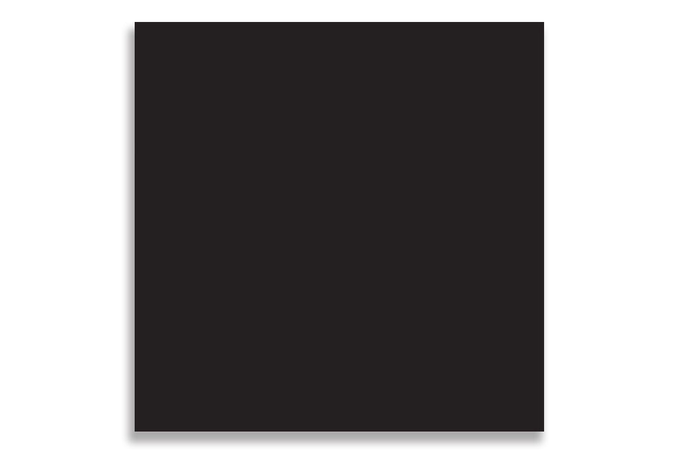 Jet Black 17.14 cm x 17.14 cm  (6.75" x 6.75")  SQUARE 120 GSM Thick Pack of 50 SKU : ME-776