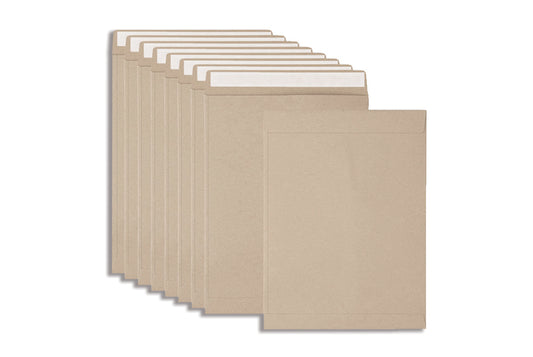 Kraft Poly Coated Envelope  Size : 13.5" x 9.5"  Pack of 50 Envelope ME-788