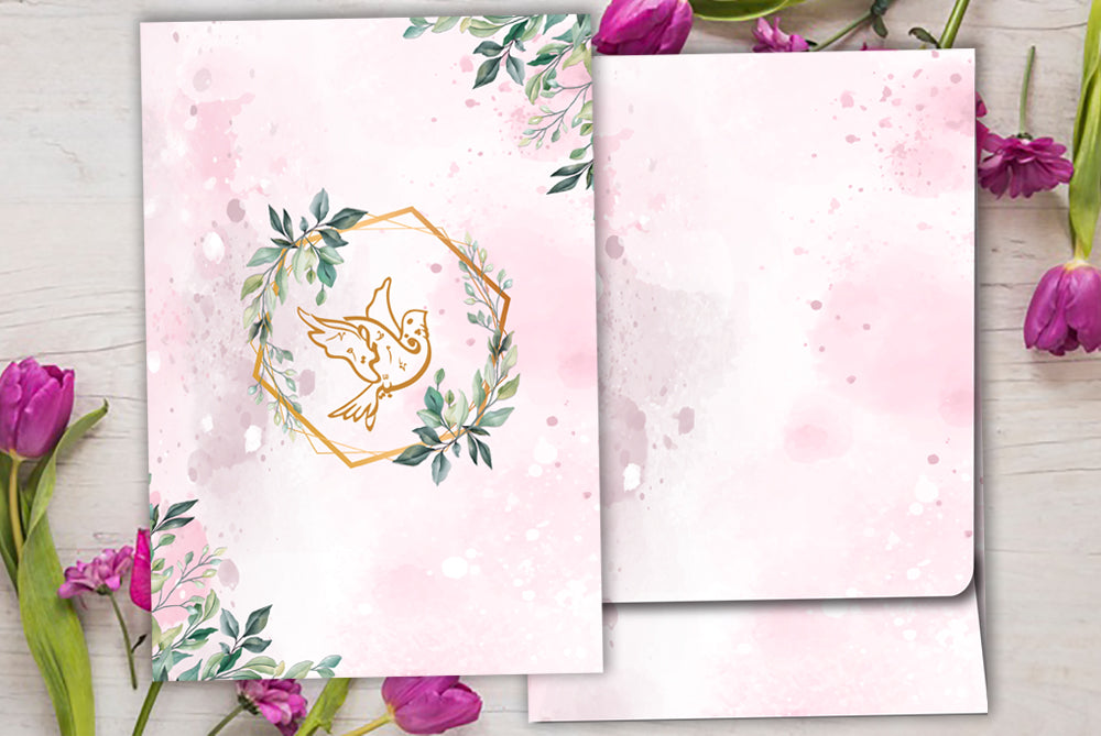 Set of 100 Digital Print + E - Invite SWC 0066