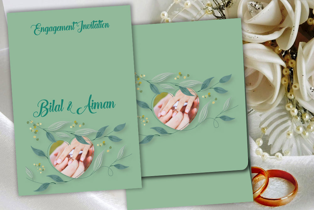 Set of 100 Digital Print + E - Invite SWC 0069