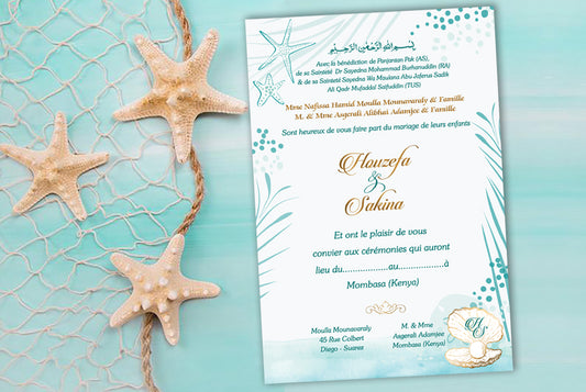 Set of 100 Digital Print + E - Invite SWC 0057