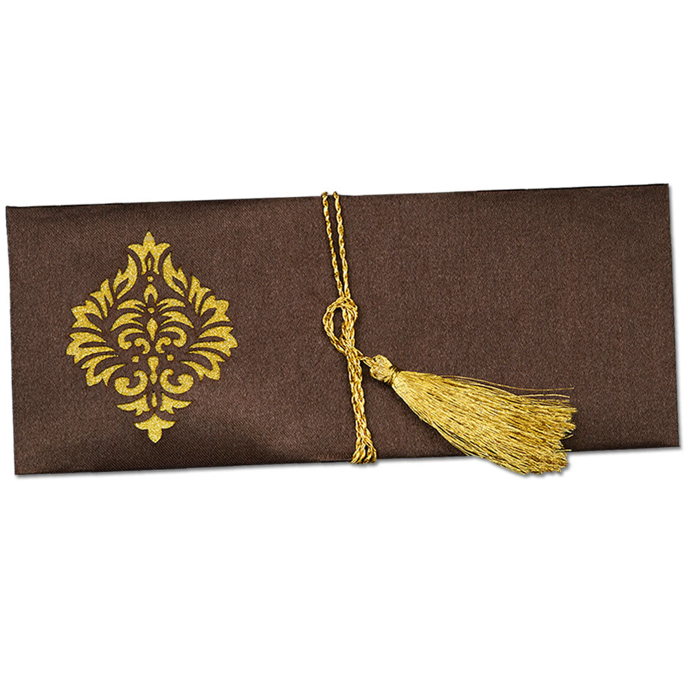 Satin Laser Cut -  Gift Envelope Size : 7.25 x 3 Inch Pack of 1 Envelope ME-00812