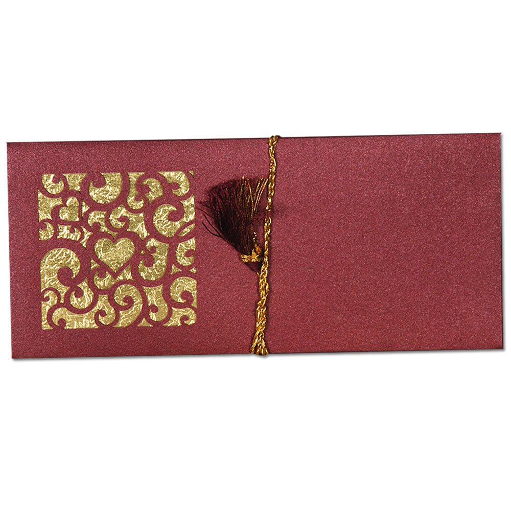 Gift Envelope Size : 7.25 x 3.25 Inch Pack of 5 Envelope ME-00904