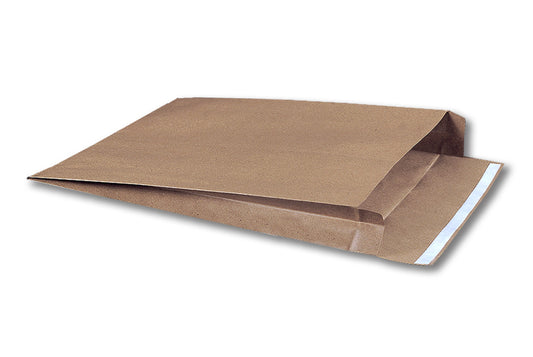 V Bottom Kraft 80 GSM Envelope Size : 12 x 9 x 2 Inches pack of 50 envelope ME-219