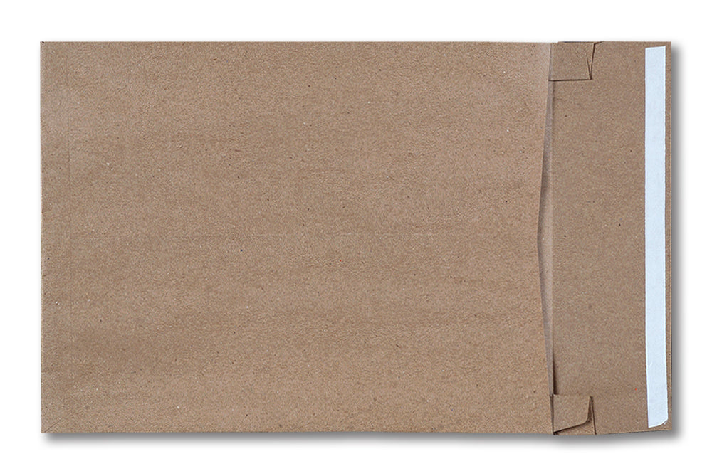 V Bottom Kraft 80 GSM Envelope Size : 13 x 10 x 2 Inches pack of 50 envelope ME-220